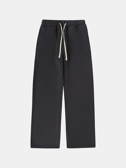 360 GSM NORMAL FIT STRAIGHT 'DARK GRAY' PANTS