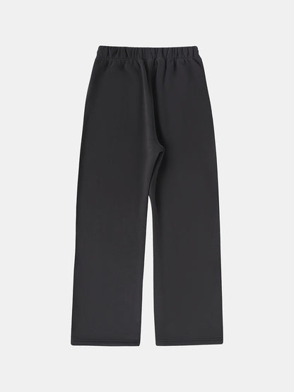 360 GSM NORMAL FIT STRAIGHT 'DARK GRAY' PANTS