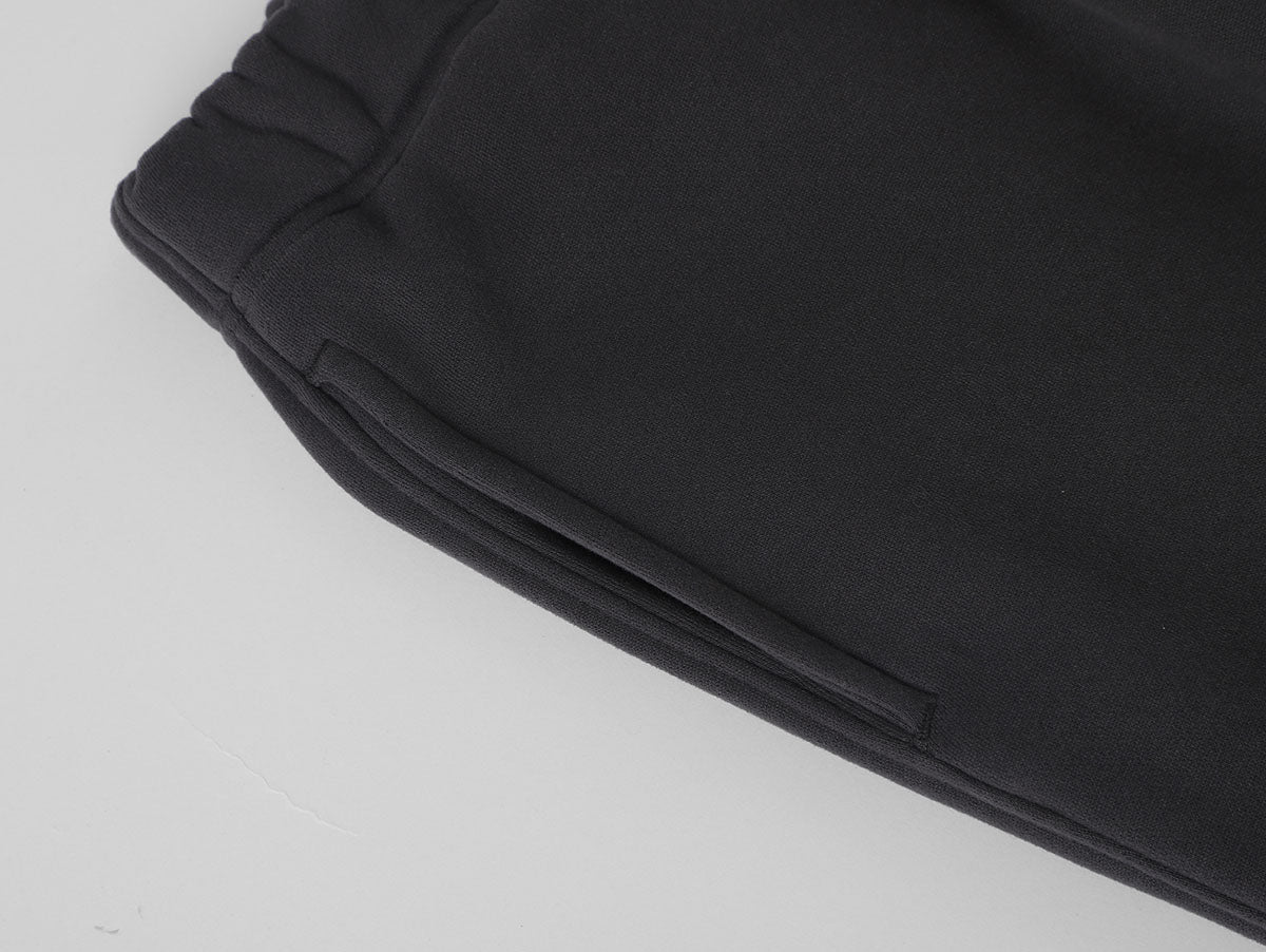 360 GSM NORMAL FIT STRAIGHT 'DARK GRAY' PANTS