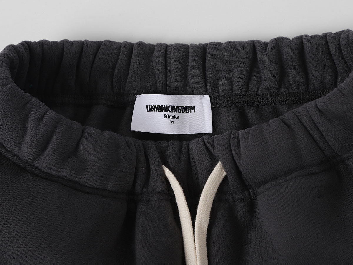 360 GSM NORMAL FIT STRAIGHT 'DARK GRAY' PANTS