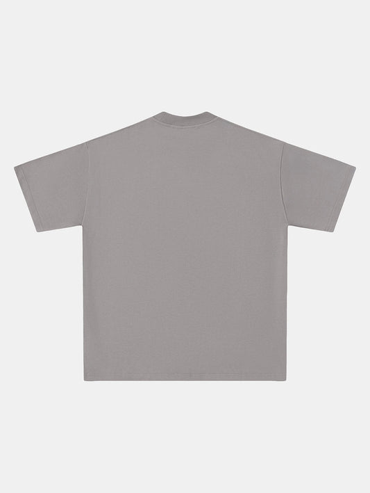 320 GSM LOOSE FIT 'SMOKE' T-SHIRT
