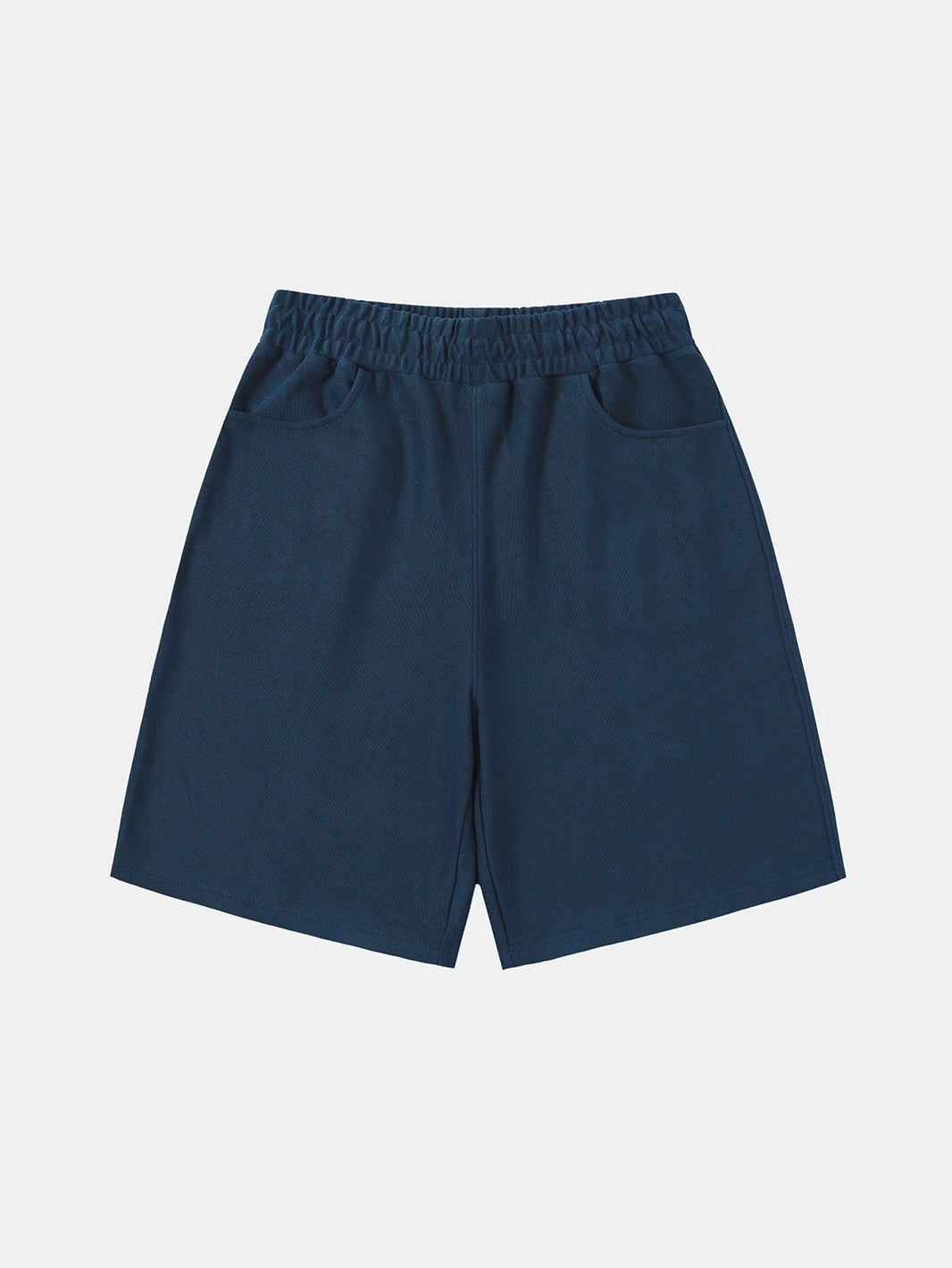 420 GSM MID-LENGTH LOOSE FIT 'PRUSSIAN BLUE' SHORTS