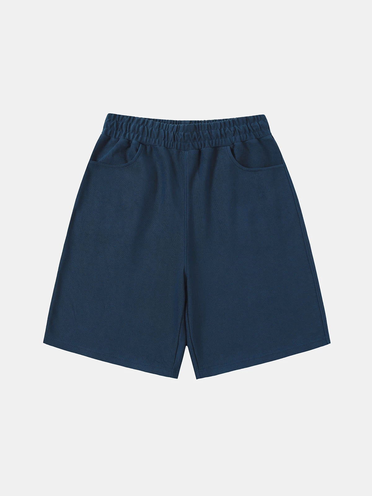 420 GSM MID-LENGTH LOOSE FIT 'PRUSSIAN BLUE' SHORTS
